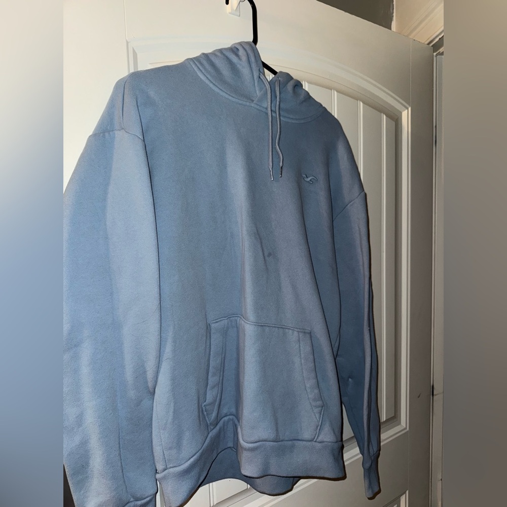Blue Hollister Hoodie